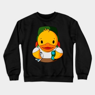 Backpacker Rubber Duck Crewneck Sweatshirt